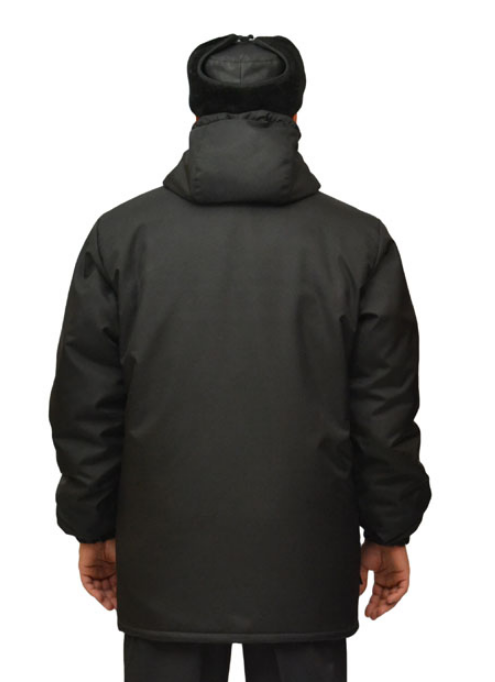 Фото 3. Зимняя рабочая куртка Вахта, черная