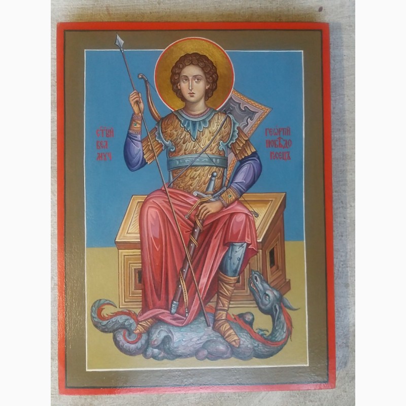 Фото 4. Икона святой великомученик Георгий Победоносец