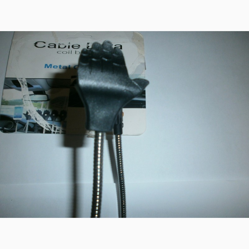 Фото 5. Гибкий зарядный кабель-держатель Cable Data Coil Brace (Android/Iphone)