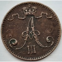 Россия для Финляндии 1 пенни 1894 год е396