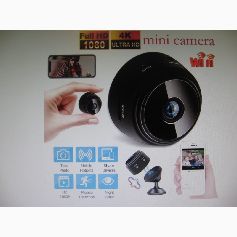 IP-камера A9 Mini Wifi 720P/1080P ( новая ). Беспроводная камера