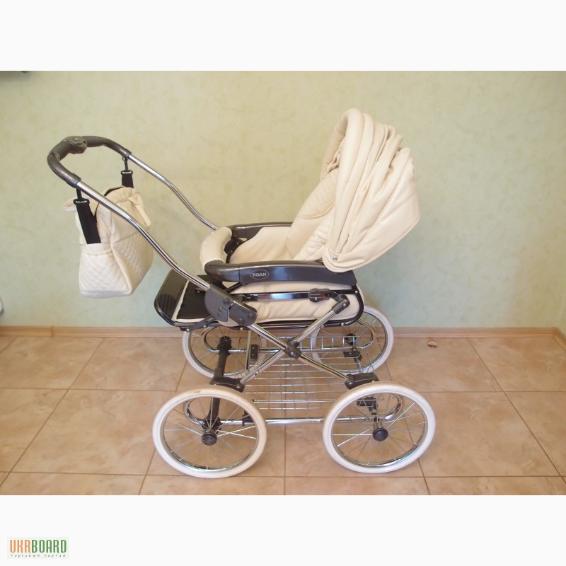 Фото 4. Детская коляска 2 в 1 Roan Marita Prestige, цвет s-151 (молочный)