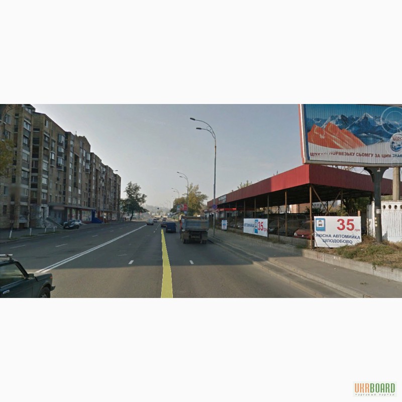 Продам автомойку с площадкой для продажи автомобилей, фасад Набережно-Луговой, Подол, Киев