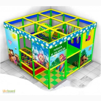 Детская игровая комната лабиринт для детей Машенька 2014