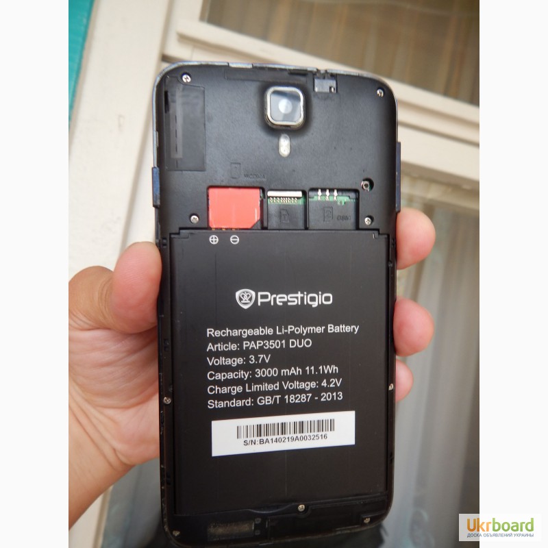 Фото 6. Продам телефон Prestigio PAP3501 DUO 2-х симник на Android 4.2.2