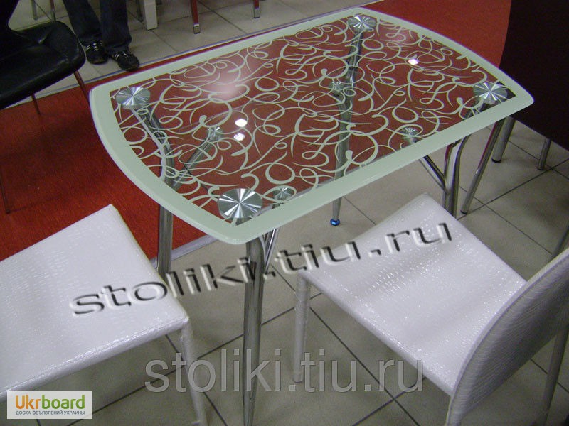 Фото 3. Столы, стулья, cтолы из стекла, столы стеклянные, столы кухонные, столы обеденные