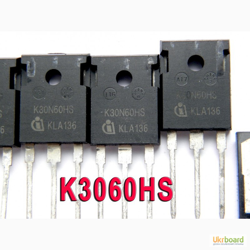 Фото 5. Продам k30n60hs полевые транзисторы для сварочных инверторов