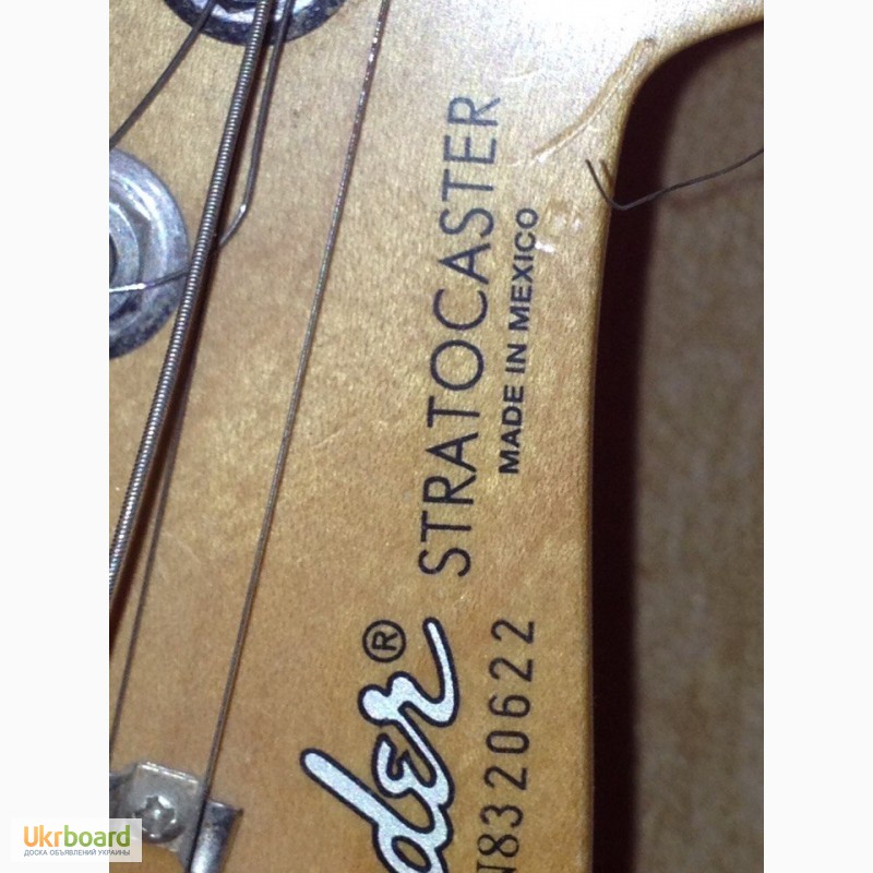 Фото 7. Продам Fender Stratocaster (made in Mexico)