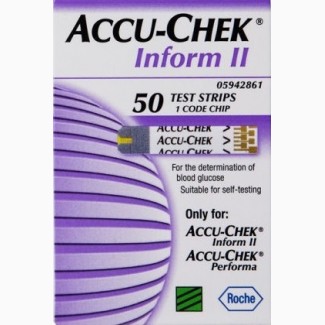 Купить тест-полоски для Accu-Chek Inform II (Акку-Чек Информ 2)