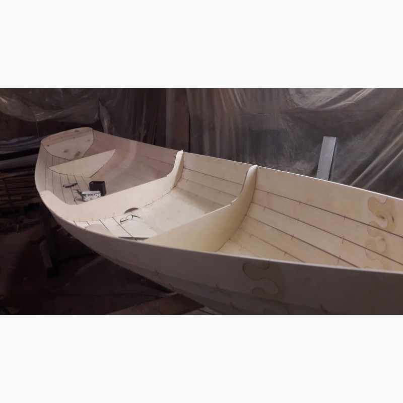 Фото 8. Деревянная лодка для самостоятельной постройки. КИТ набор