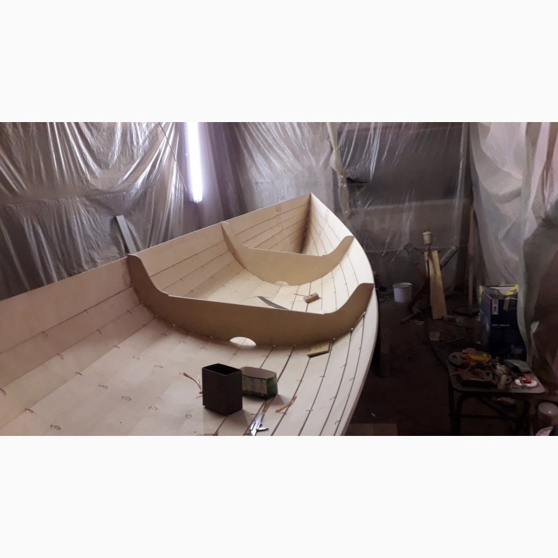 Фото 9. Деревянная лодка для самостоятельной постройки. КИТ набор