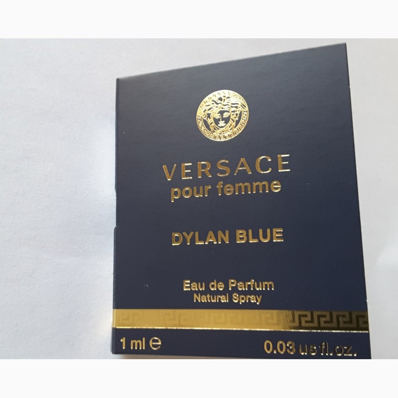 Пробник парфюмированной воды 1, 0 мл, versace pour femme dylan blue