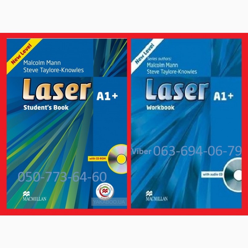 Фото 2. Продам Laser A1+, Laser A2, Laser B1, Laser B1+, Laser B2 Students book + work book