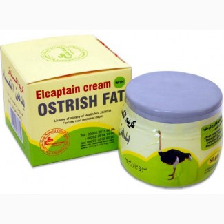 Крем-мазь со Страусиным Жиром Ostrish Fat El Captain 60 мг. из Египта в Украине