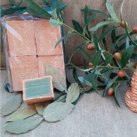 Оливковое лавровое натуральное аллепское Мыло Сирийское Barakat Natural Olive Oil Soap