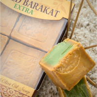 Оливковое лавровое натуральное аллепское Мыло Сирийское Barakat Natural Olive Oil Soap