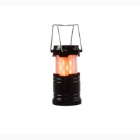 Фонарь Solar Flame L кемпінговий ліхтар з імітацією вогню Фонарь лампа для кемпинга