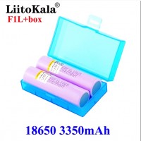 Пальчиковый аккумулятор LiitoKala INR18650 F1L 3350 мАч оригинал