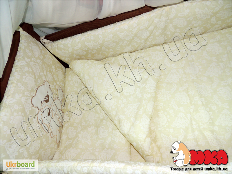 Фото 2. Жаккард с вышивкой комплект детского постельного белья bepino
