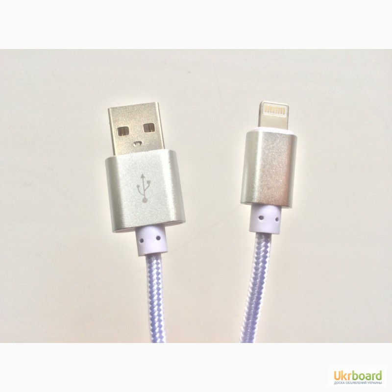 Фото 4. ПРОЧНЫЙ кабель USB, зарядка, шнур для iphone 5, 5S, 6, 6+ айфон, iPad
