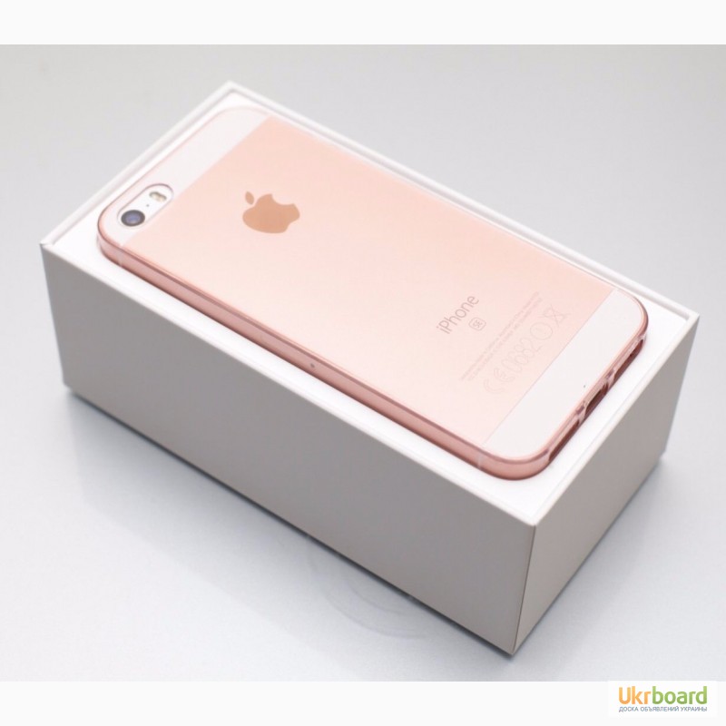 Фото 2. Apple, iPhone SE - золото / белая В комплекте в коробке