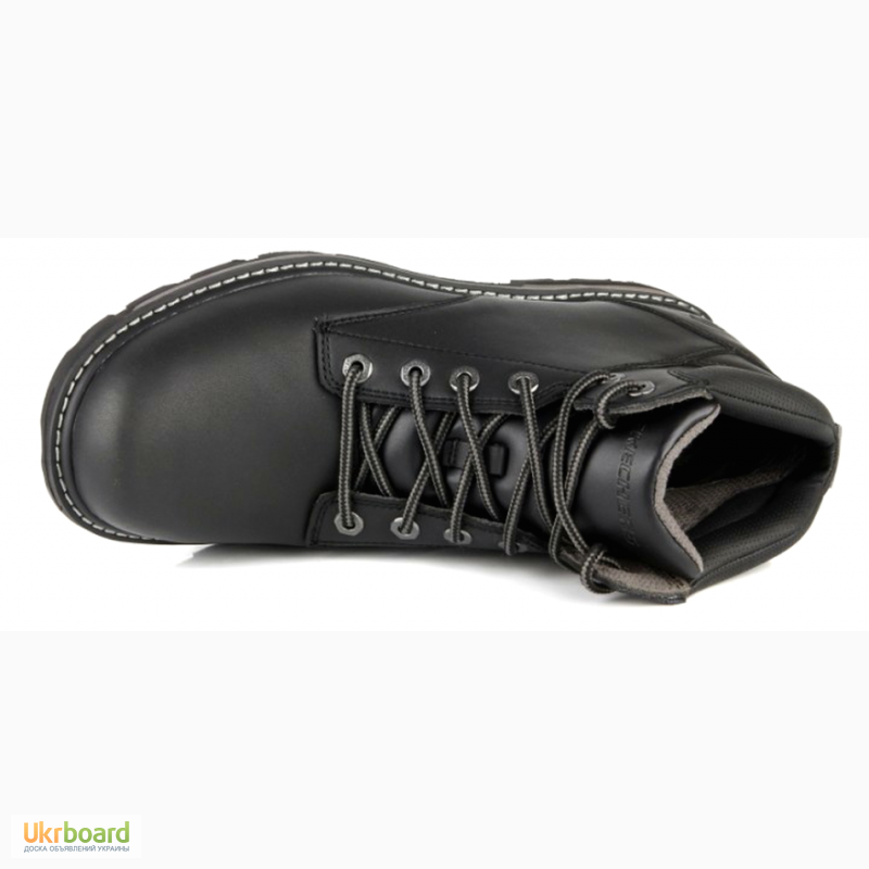 Фото 3. Распродажа! Кожаные ботинки Skechers - практичные, на болото и слякоть