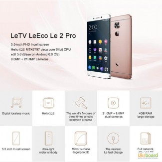 LeTV LeEco Le 2 Pro X625 5.5inch FHD 4GB ОПЕРАТИВ