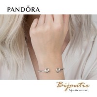Pandora браслет MOMENTS серебряно-золотой 596274CZ