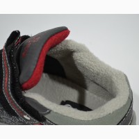 Демисезонные ботинки для мальчиков Easy арт.5141 black-red с 28-33 р