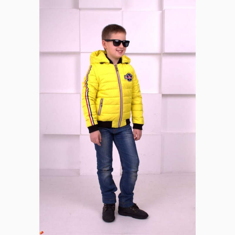 Новинка Весна 2018 Весенняя курточка для мальчика Атом разные цвета с 98-128 р