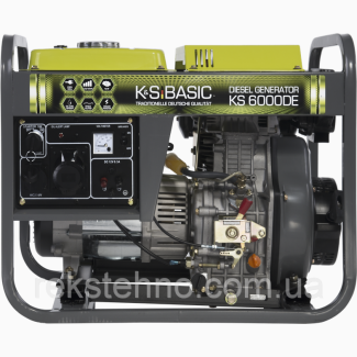 Генератор дизельный 5 кВт Könner Söhnen BASIC KS 6000DE с электростартом