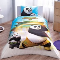 Детская постель панда кунфу подростковый комплект tac kung fu panda movie