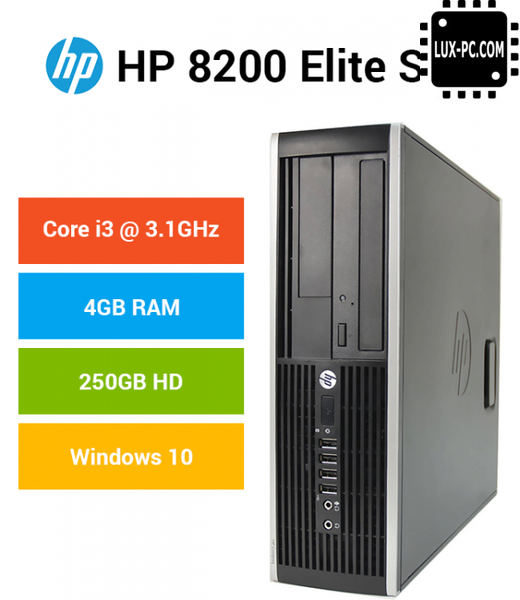 Системный блок HP Compaq 8200 / i3-2100 (3.1 ГГц) / RAM 4 / HDD 250 gb