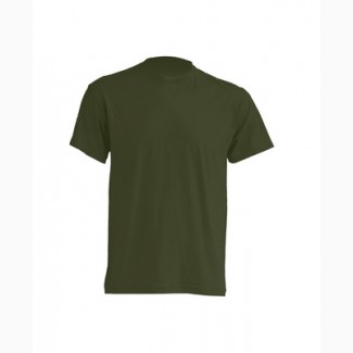 Мужская футболка, темно-зеленый, 100% ХБ