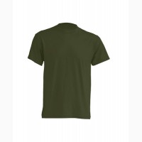 Мужская футболка, темно-зеленый, 100% ХБ