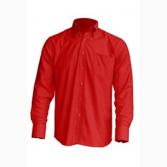 Рубашка мужская с длинным рукавом JHK SHRA POP LS, красная