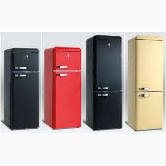Холодильник в винтажном стиле из Европы