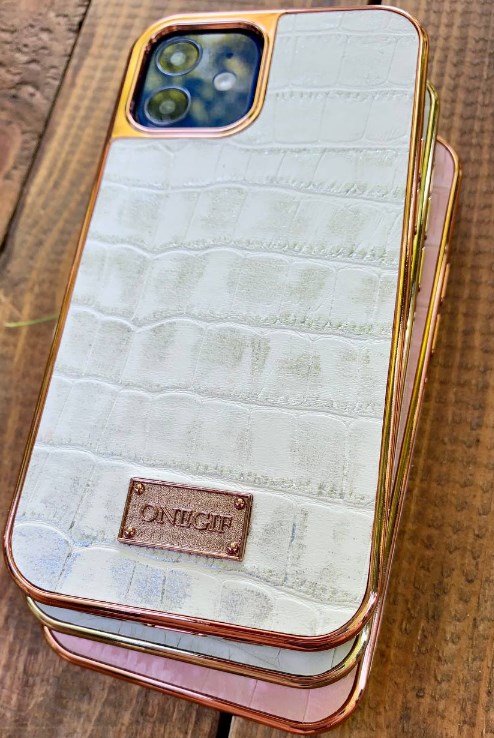 Фото 3. Эксклюзивный Чехол для iPhone ONEGIF Leather case 12 / 12 Pro (6’1”) 12 Pro Max (6’7”)