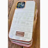 Эксклюзивный Чехол для iPhone ONEGIF Leather case 12 / 12 Pro (6’1”) 12 Pro Max (6’7”)