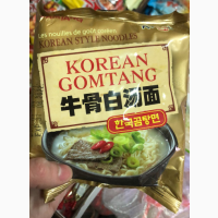 Суп говядина рамен Гомтанг Samyang 110г Корейский Гомтан - это суп на основе наваристого