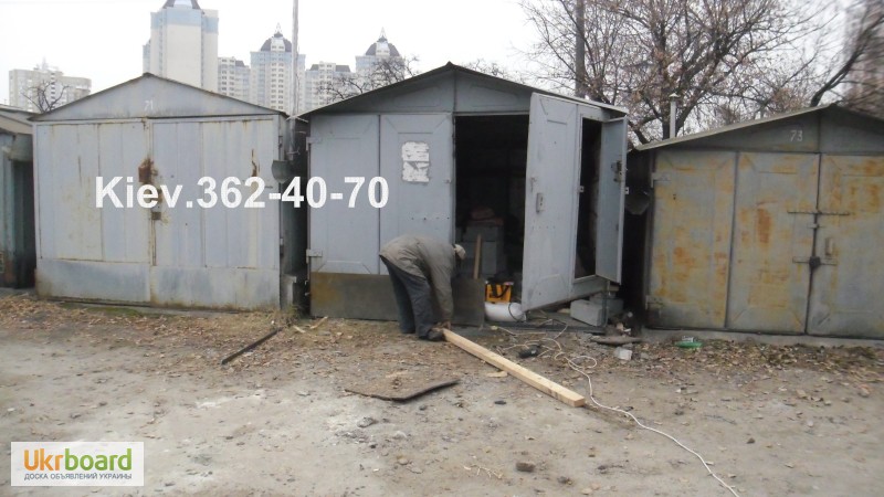 Фото 18. Увеличение высоты гаража. Подъем и ремонт гаража металлического. Киев
