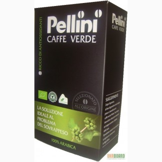 Pellini Caffe Verde кава зелена зерно, 250г