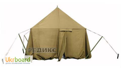 Фото 3. Палатка лагерная армейская, навесы, тенты брезентовые