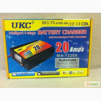 UKC Battery Charger 20A, зарядное устройство для автомобиля 12 вольт 20