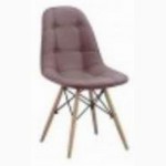 Дизайнерские стулья Пэрис вуд PVC (Paris wood PVC) для дома, офиса, кафе, бара, ресторана