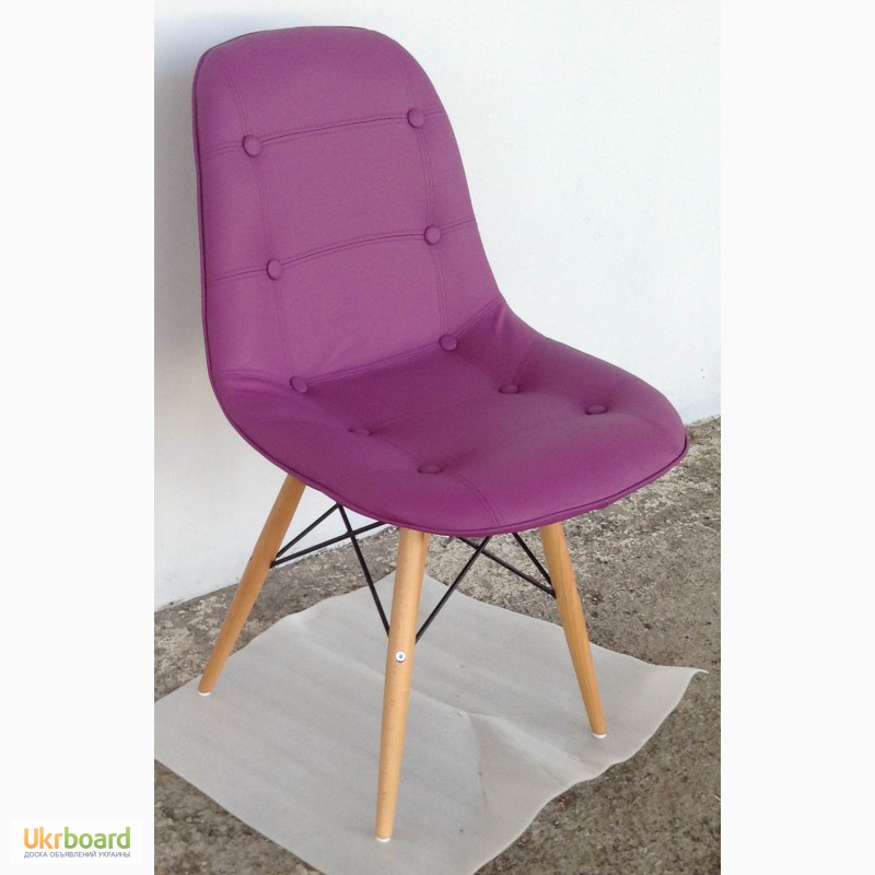 Фото 9. Дизайнерские стулья Пэрис вуд PVC (Paris wood PVC) для дома, офиса, кафе, бара, ресторана
