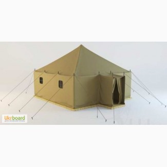 Большая армейская брезентовая палатка уст-56