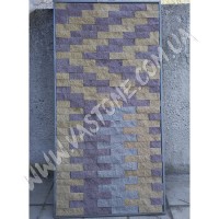 Фасадная бетонная плитка, облицовочная, цокольная, искусственный камень