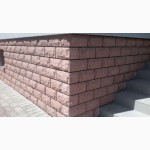 Фасадная бетонная плитка, облицовочная, цокольная, искусственный камень