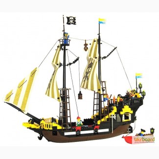 Конструктор Brick, Пиратский корабль, 590 дет., 307